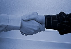 Auf gute Zusammenarbeit